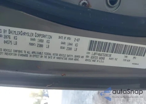 2007 Jeep Patriot Limited из США, поврежденный, VIN 1J8FF48W67D286196